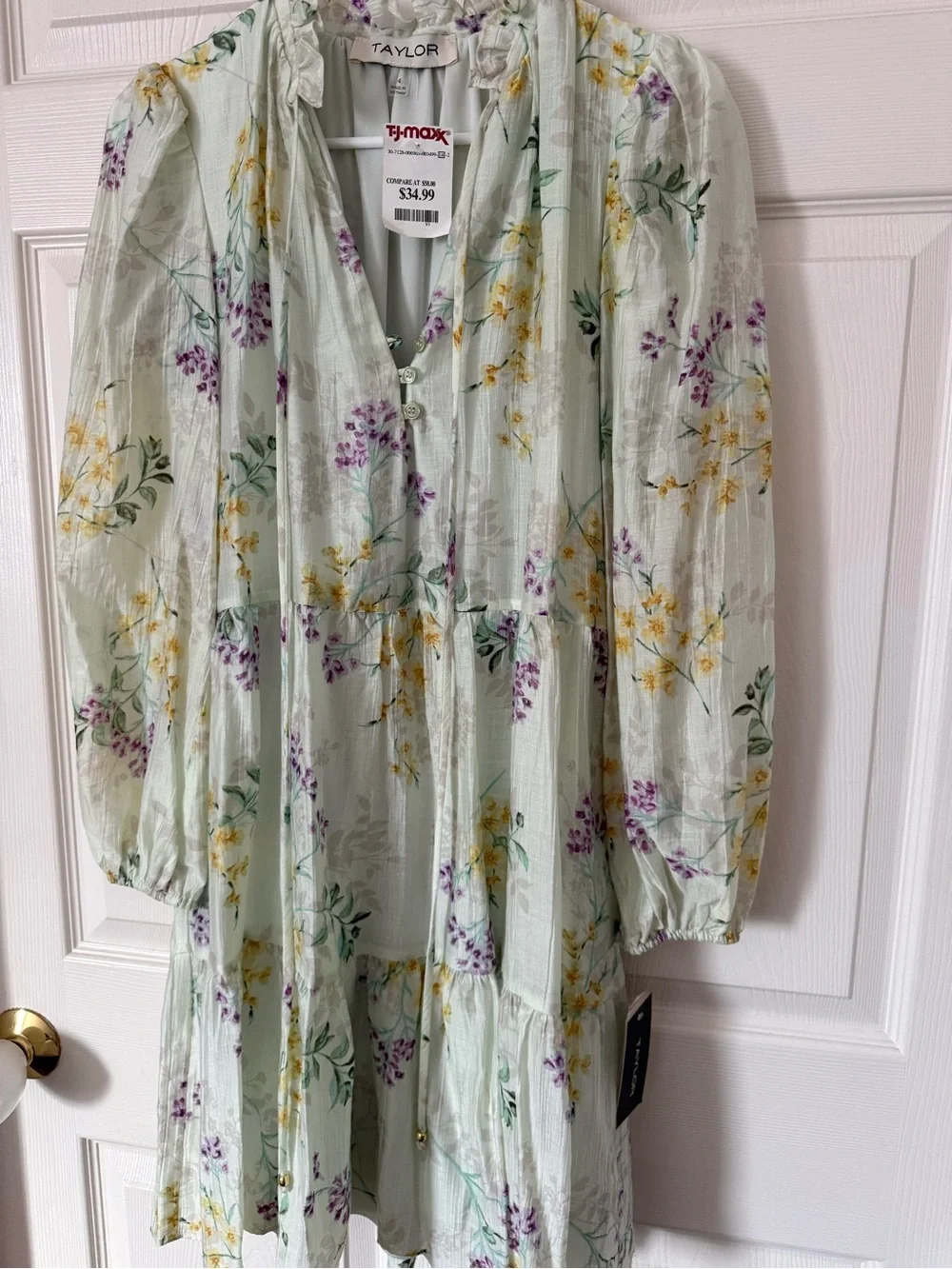 New TjMaxx Floral Dress - Picture 3 of 4